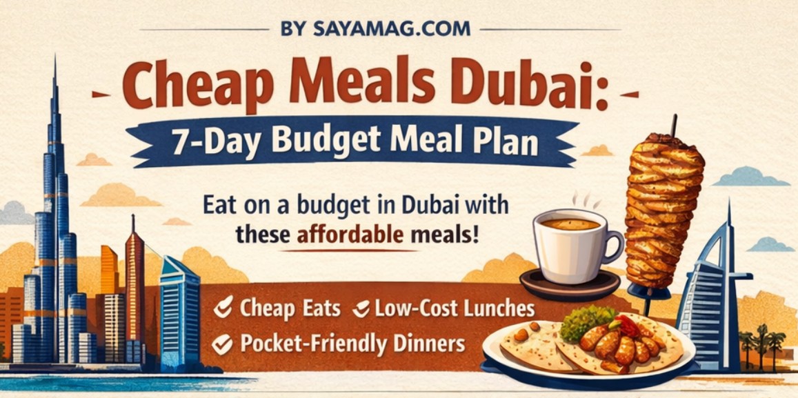 Cheap Meals Dubai: A 7-Day Budget Meal Plan